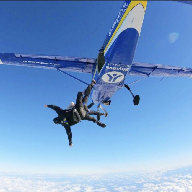 Skydive Australia. Photo credit @Skydiveaustralia on Instagram