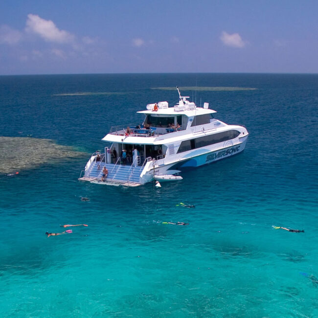 Silversonic in GBR. Photo credit @tourism Port Douglas