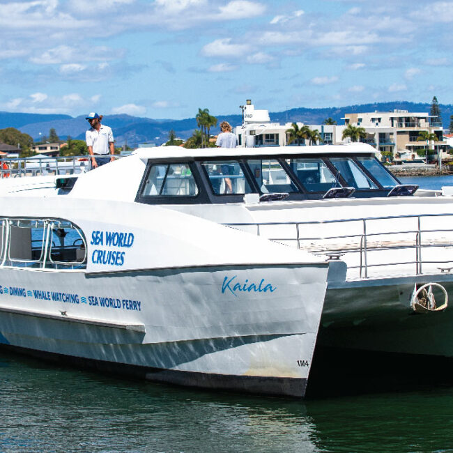 Kaiala boat. Photo credit @Sea World official website