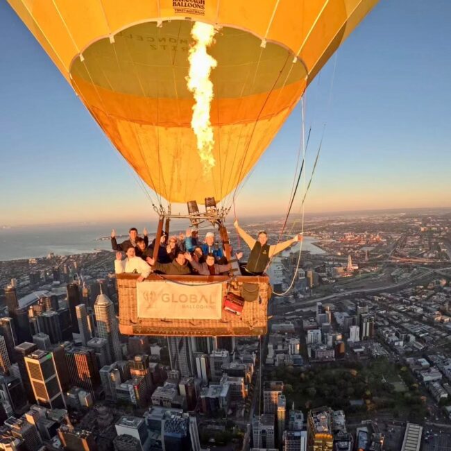 Melbourne hot air balloon